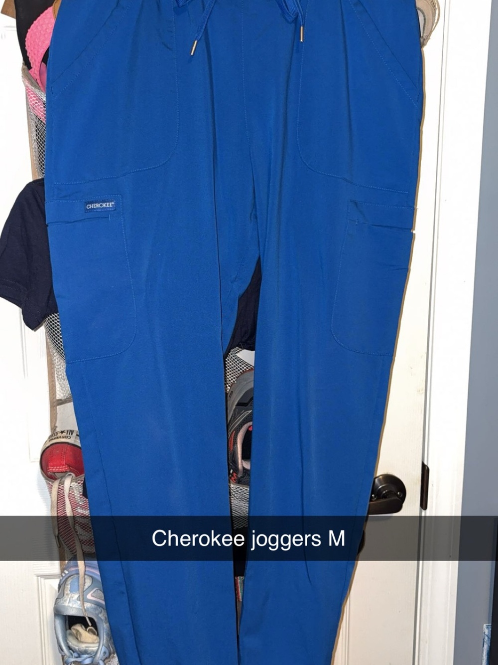 Cherokee Bright Blue Jogger Pants